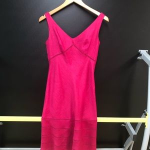 Ann Taylor: Fuchsia color, petite,dress.